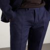 Phillip Slim-Fit Linen Suit Trousers - CU