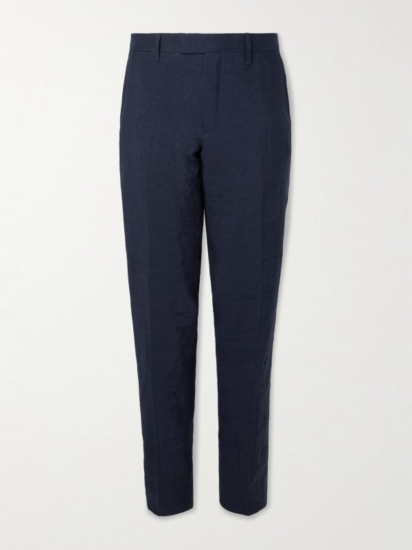 Phillip Slim-Fit Linen Suit Trousers