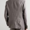 Regular-Fit Linen Suit Jacket - BK Regular-Fit Linen Suit Jacket - BK