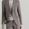 Regular-Fit Linen Suit Jacket - FR Regular-Fit Linen Suit Jacket - FR