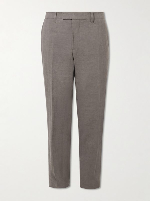 Phillip Slim-Fit Linen Suit Trousers Phillip Slim-Fit Linen Suit Trousers