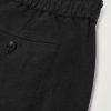 James Straight-Leg Linen Drawstring Trousers - CU James Straight-Leg Linen Drawstring Trousers - CU
