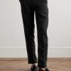 James Straight-Leg Linen Drawstring Trousers - FR James Straight-Leg Linen Drawstring Trousers - FR