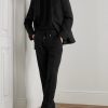 James Straight-Leg Linen Drawstring Trousers - OU James Straight-Leg Linen Drawstring Trousers - OU
