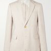 Slim-Fit Linen Suit Jacket Slim-Fit Linen Suit Jacket