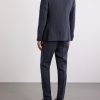 Slim-Fit Linen Suit Jacket - BK Slim-Fit Linen Suit Jacket - BK