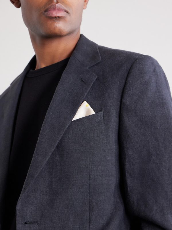 Slim-Fit Linen Suit Jacket - CU Slim-Fit Linen Suit Jacket - CU