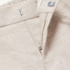 James Straight-Leg Linen Drawstring Trousers - E1 James Straight-Leg Linen Drawstring Trousers - E1