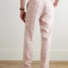 Phillip Slim-Fit Linen Suit Trousers - BK Phillip Slim-Fit Linen Suit Trousers - BK
