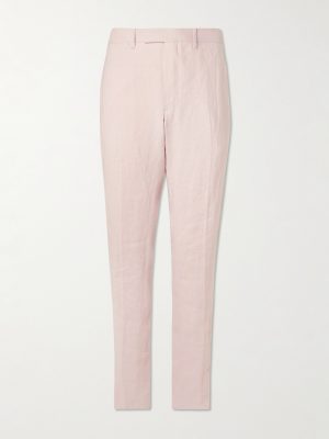 Phillip Slim-Fit Linen Suit Trousers Phillip Slim-Fit Linen Suit Trousers