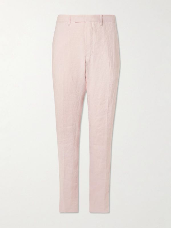 Phillip Slim-Fit Linen Suit Trousers Phillip Slim-Fit Linen Suit Trousers