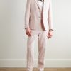 Phillip Slim-Fit Linen Suit Trousers - OU Phillip Slim-Fit Linen Suit Trousers - OU