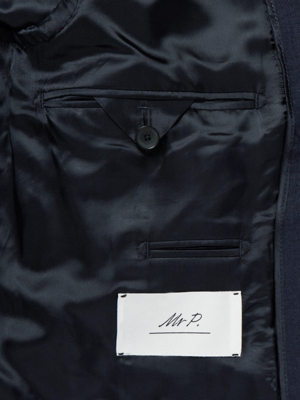 Slim-Fit Linen Suit Jacket - E1 Slim-Fit Linen Suit Jacket - E1