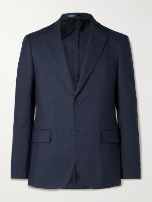 Slim-Fit Linen Suit Jacket Slim-Fit Linen Suit Jacket