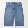 Super Dad's Wide-Leg Denim Shorts Super Dad's Wide-Leg Denim Shorts