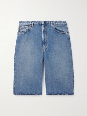 Super Dad's Wide-Leg Denim Shorts