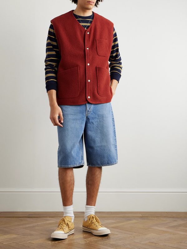Super Dad's Wide-Leg Denim Shorts - OU Super Dad's Wide-Leg Denim Shorts - OU