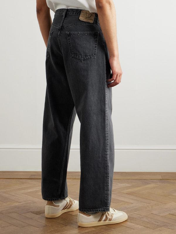 Super Dad's Wide-Leg Jeans - BK Super Dad's Wide-Leg Jeans - BK