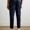 Ivy Straight-Leg Cotton-Twill Trousers - BK Ivy Straight-Leg Cotton-Twill Trousers - BK