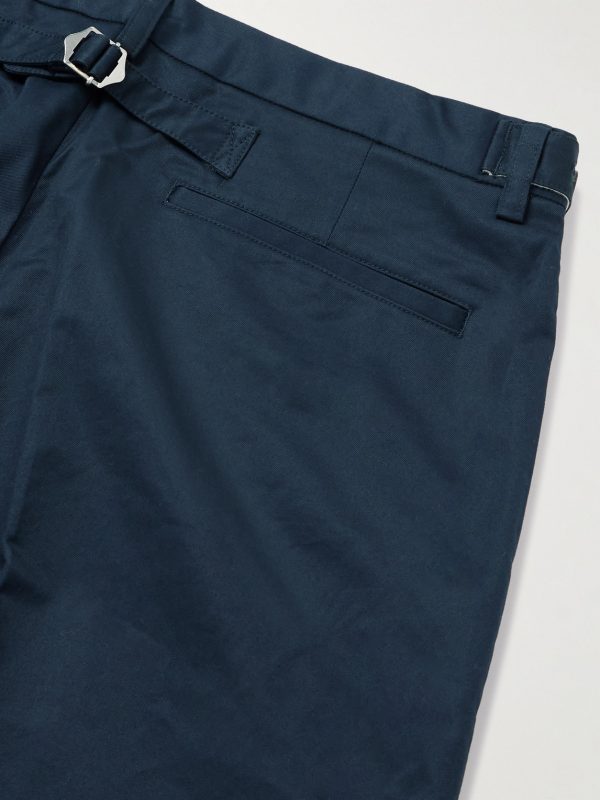 Ivy Straight-Leg Cotton-Twill Trousers - CU Ivy Straight-Leg Cotton-Twill Trousers - CU