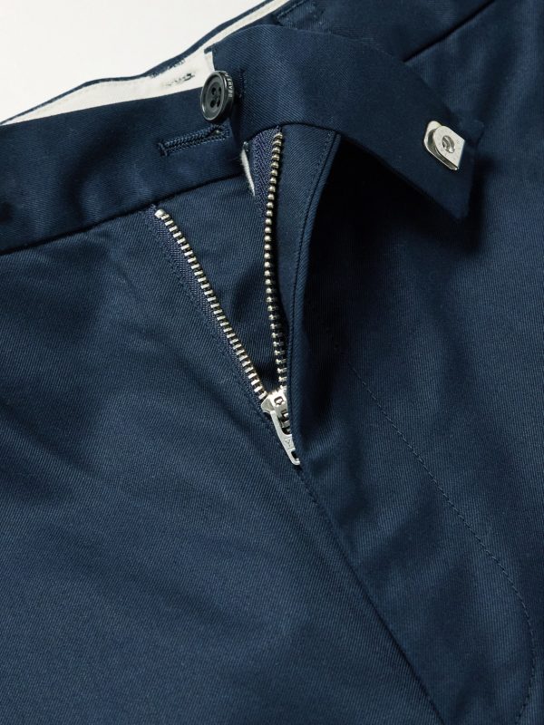Ivy Straight-Leg Cotton-Twill Trousers - E1 Ivy Straight-Leg Cotton-Twill Trousers - E1