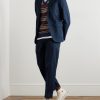 Ivy Straight-Leg Cotton-Twill Trousers - OU Ivy Straight-Leg Cotton-Twill Trousers - OU