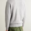 Ribbed Slub Cotton-Blend Sweater - BK