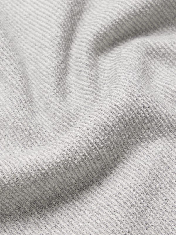 Ribbed Slub Cotton-Blend Sweater - CU