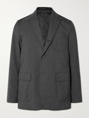 Unstructured Woven Blazer Unstructured Woven Blazer