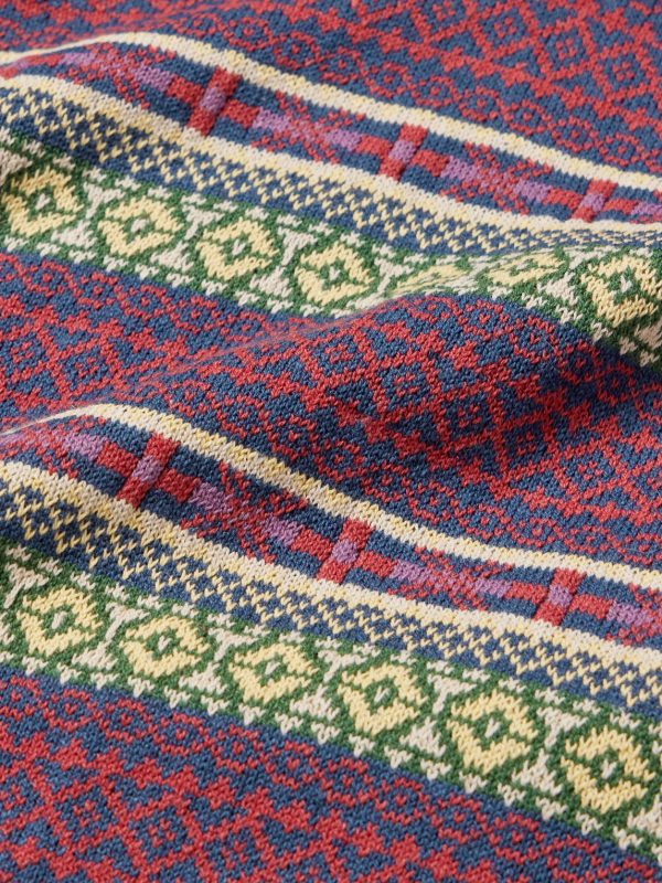 Fair Isle Linen and Cotton-Blend Sweater Vest - CU