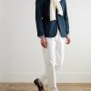 Unstructured Cotton-Twill Blazer - OU