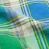 Button-Down Collar Checked Cotton-Madras Shirt - CU