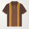 Argyle Cotton Polo Shirt