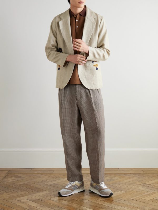 Argyle Cotton Polo Shirt - OU