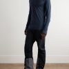 Desoli Solid Merino™ Half-Zip Ski Base Layer - OU Desoli Solid Merino™ Half-Zip Ski Base Layer - OU