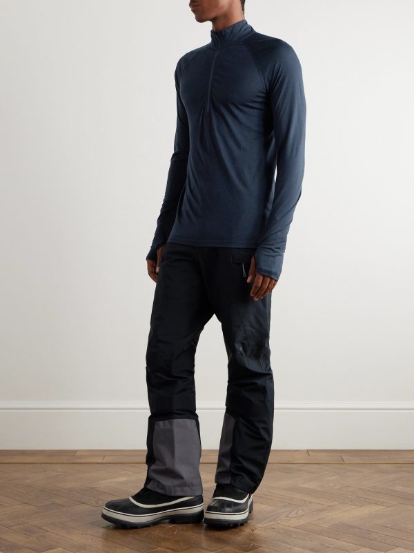 Desoli Solid Merino™ Half-Zip Ski Base Layer - OU Desoli Solid Merino™ Half-Zip Ski Base Layer - OU