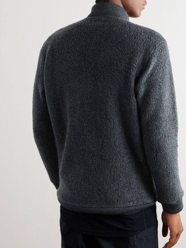 Alto Woolly Treemerino™ Fleece Half-Zip Ski Mid-Layer - BK Alto Woolly Treemerino™ Fleece Half-Zip Ski Mid-Layer - BK