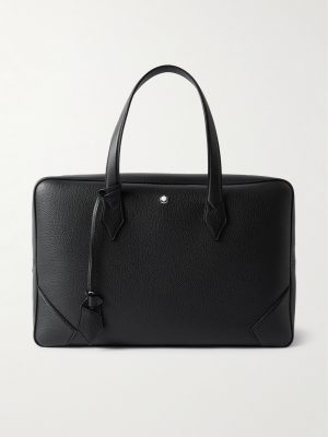 149 Logo-Appliquéd Full-Grain Leather Briefcase