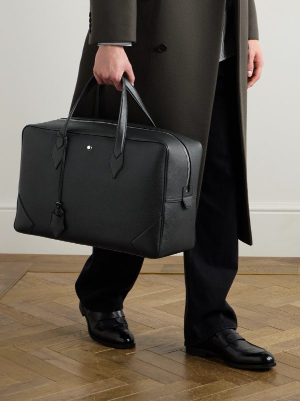 149 Logo-Appliquéd Full-Grain Leather Briefcase - OU 149 Logo-Appliquéd Full-Grain Leather Briefcase - OU