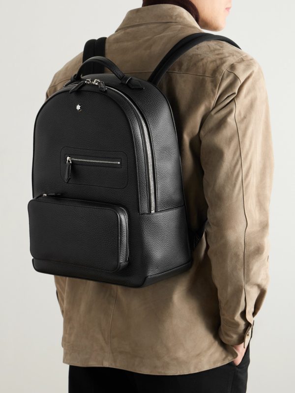 Full-Grain Leather Backpack - OU Full-Grain Leather Backpack - OU