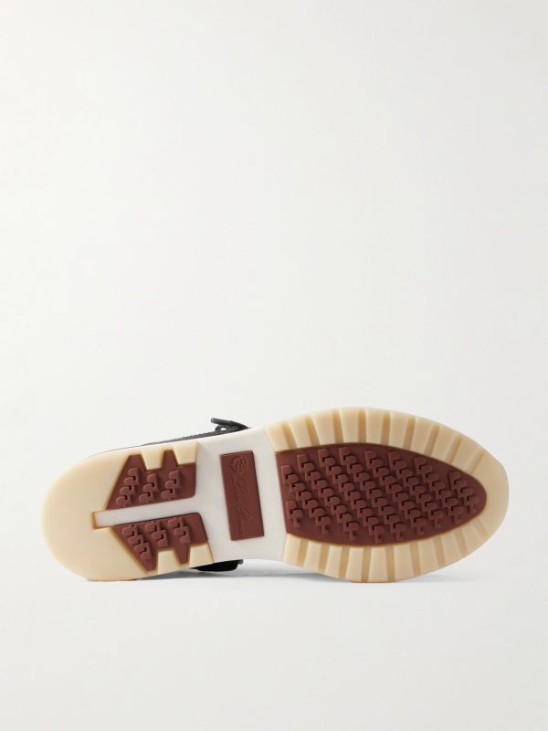 360 Flexy Leather-Trimmed Knitted Wish® Wool Sneakers - E1 360 Flexy Leather-Trimmed Knitted Wish® Wool Sneakers - E1