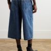 Beesley Straight-Leg Denim Shorts - BK