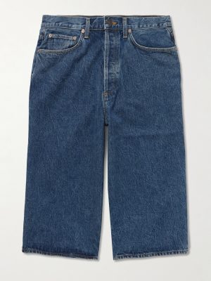 Beesley Straight-Leg Denim Shorts