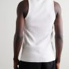 Viggo Ribbed Stretch Organic Cotton and TENCEL™ Lyocell-Blend Tank Top - BK Viggo Ribbed Stretch Organic Cotton and TENCEL™ Lyocell-Blend Tank Top - BK