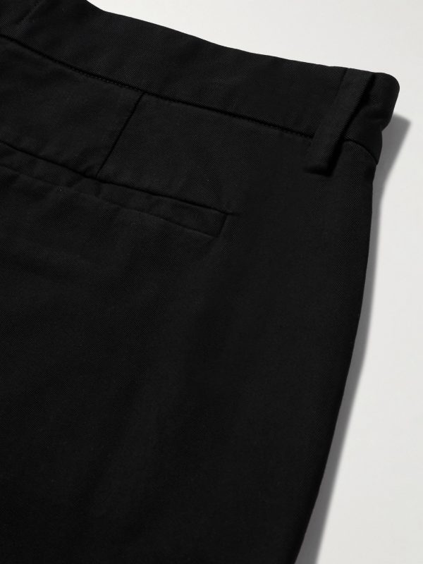Cosmo Straight-Leg Garment-Dyed Cotton-Twill Shorts - CU Cosmo Straight-Leg Garment-Dyed Cotton-Twill Shorts - CU