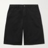 Cosmo Straight-Leg Garment-Dyed Cotton-Twill Shorts Cosmo Straight-Leg Garment-Dyed Cotton-Twill Shorts