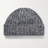Alagna Ribbed Cashmere-Blend Beanie Alagna Ribbed Cashmere-Blend Beanie