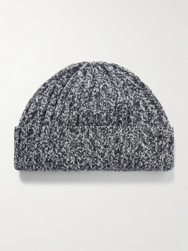 Alagna Ribbed Cashmere-Blend Beanie Alagna Ribbed Cashmere-Blend Beanie