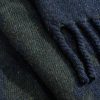 Fringed Cashmere-Jacquard Throw - CU