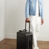 Full-Grain Leather Suitcase - OU Full-Grain Leather Suitcase - OU